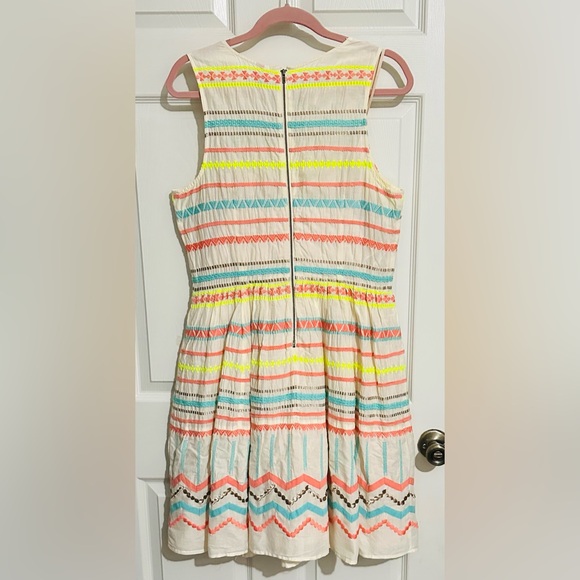 Anthropologie Multicolor Striped Midi Dress - Picture 3 of 9